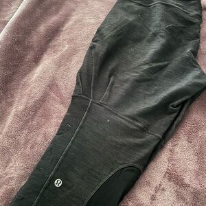 Vintage Lululemon Yoga Pilates Pants Black/Dark Grey